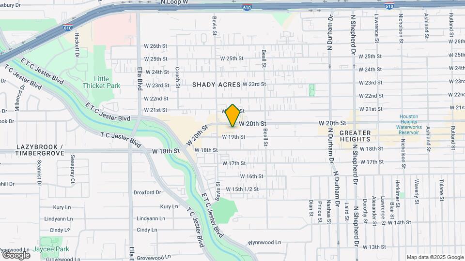 1223 W 19th St Mapa y Detalles de la Ubicación
