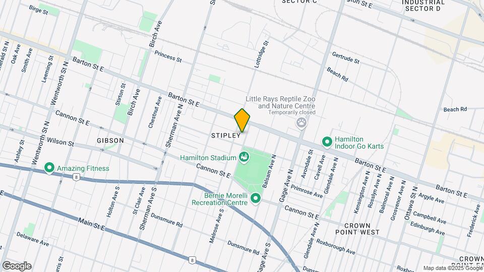 133 Melrose Av N Map and Location Details