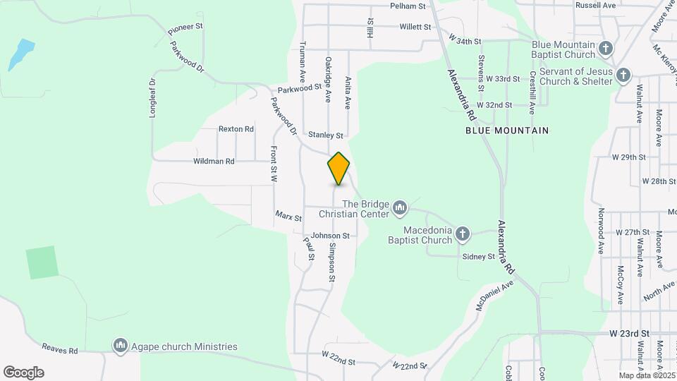 2721 Simpson St Map and Location Details