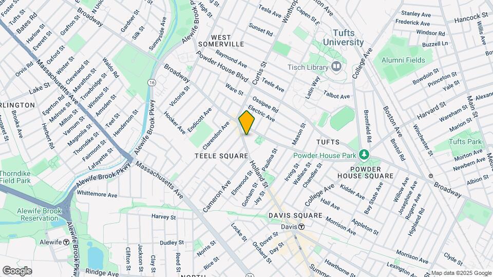 217 Holland St, Unit 1B Map and Location Details