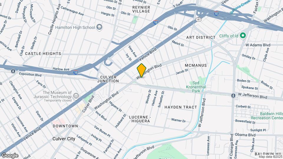 8770 Washington Blvd Mapa y Detalles de la Ubicación