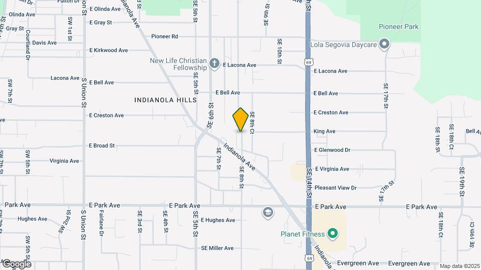 2802 SE 8th St Map and Location Details