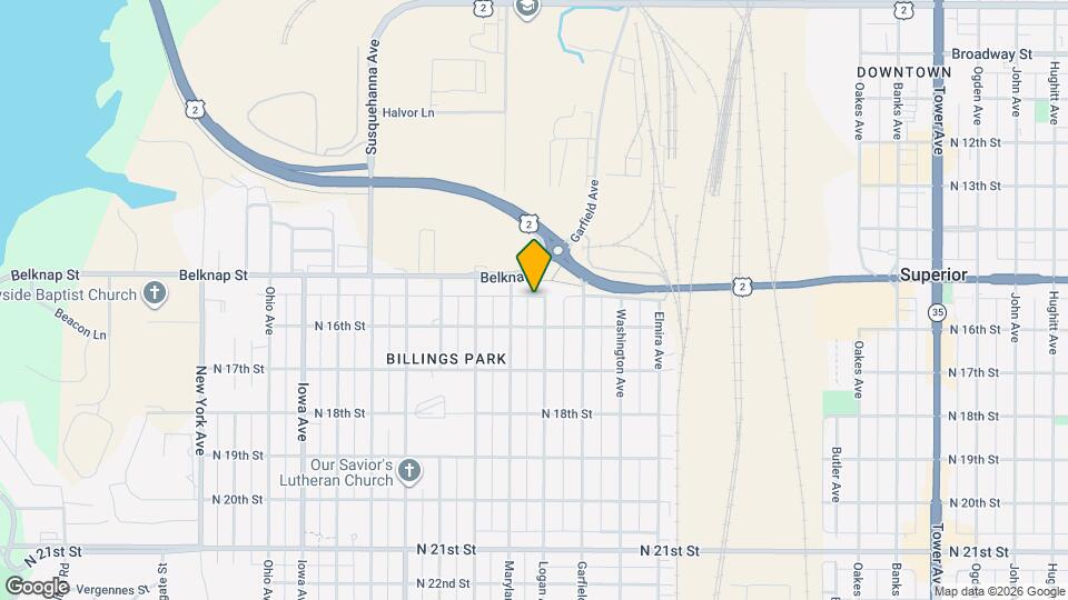 1511-1513 Logan Ave Map and Location Details