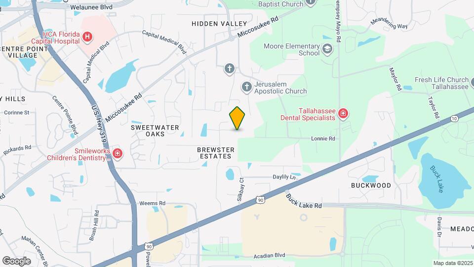 3413 Bear Creek Rd Map and Location Details