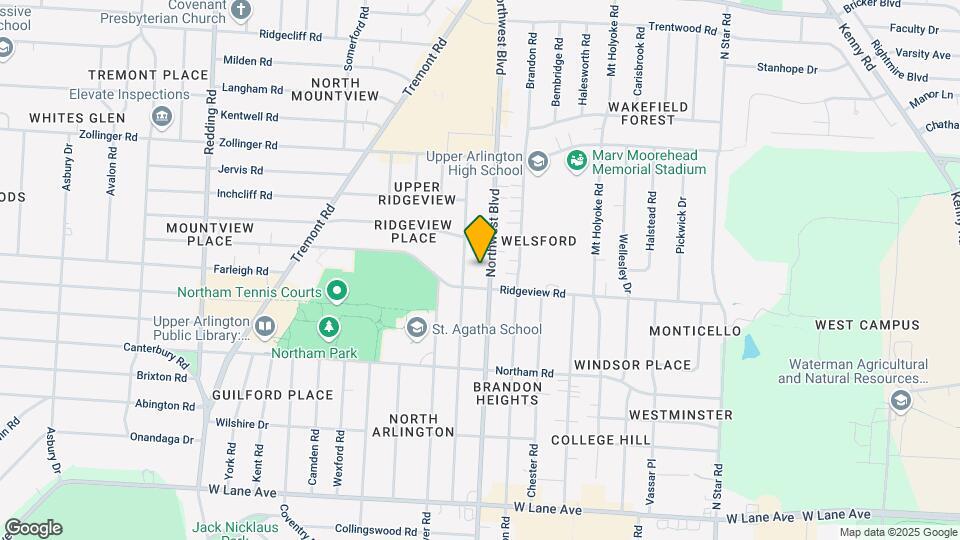 2853-2861 Northwest Blvd Map and Location Details