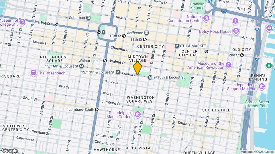 238 S 11th St Map and Location Details
