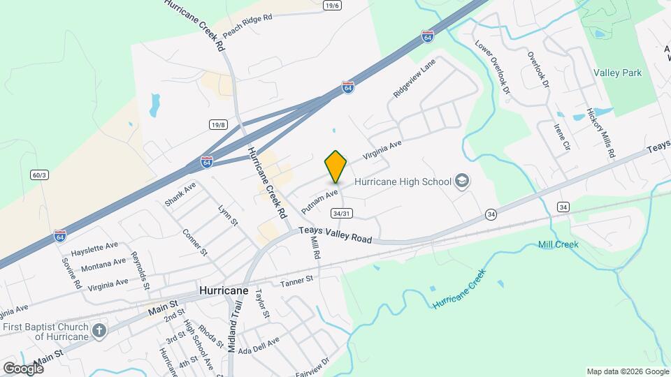 3172 Putnam Ave Map and Location Details