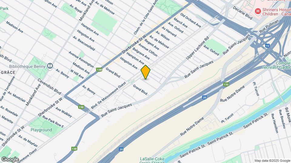 2111 Beaconsfield Av Map and Location Details