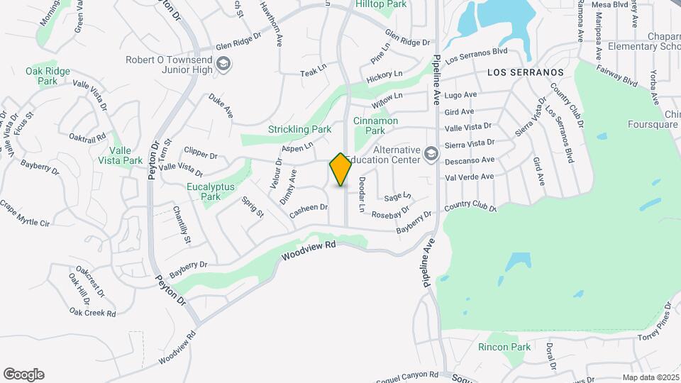 15712 Rolling Ridge Dr Map and Location Details