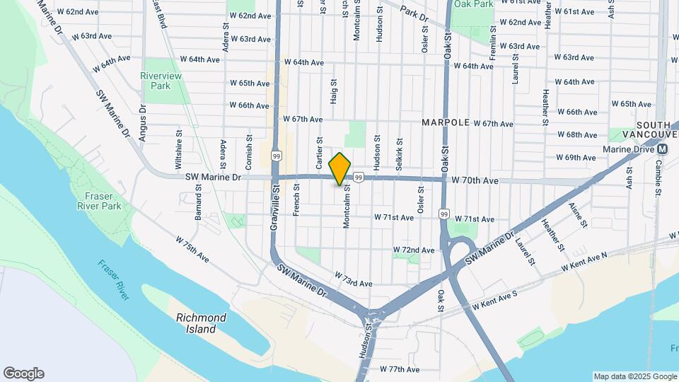 8643 Montcalm St Map and Location Details