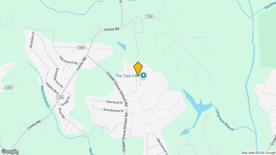 206 Wedowee Ln Map and Location Details