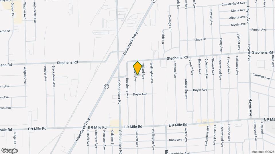 23684 Blackett Ave Mapa y Detalles de la Ubicación
