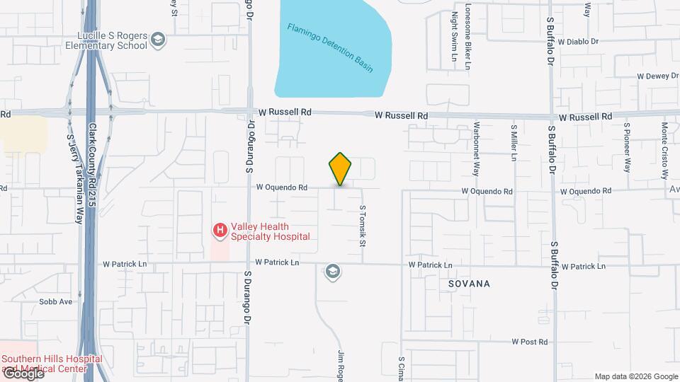 8359 W Oquendo Rd Map and Location Details