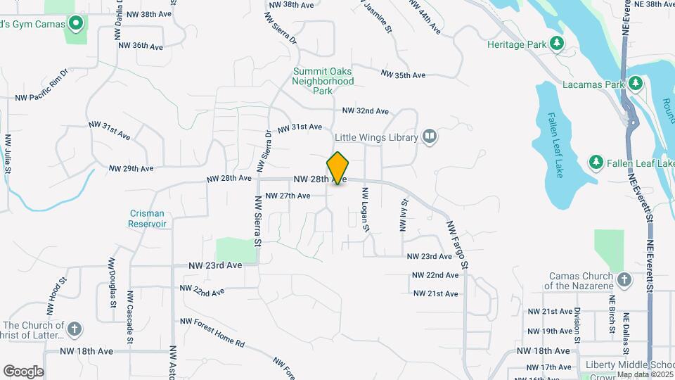 2710 NW Norwood St Mapa y Detalles de la Ubicación