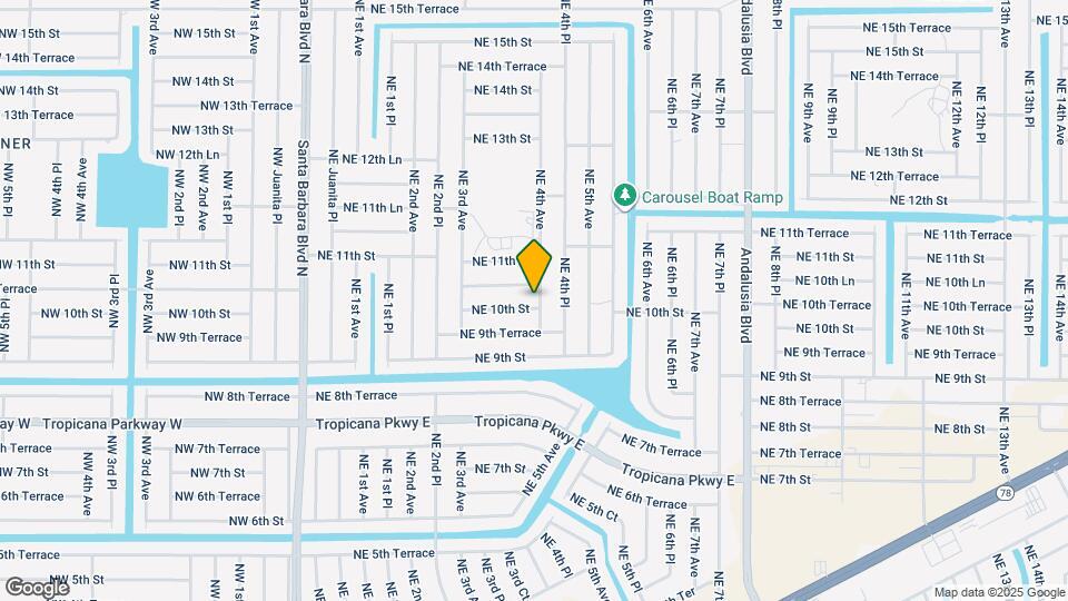 343 NE 10th St Map and Location Details