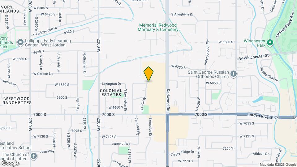 6823 S 1905 W Map and Location Details