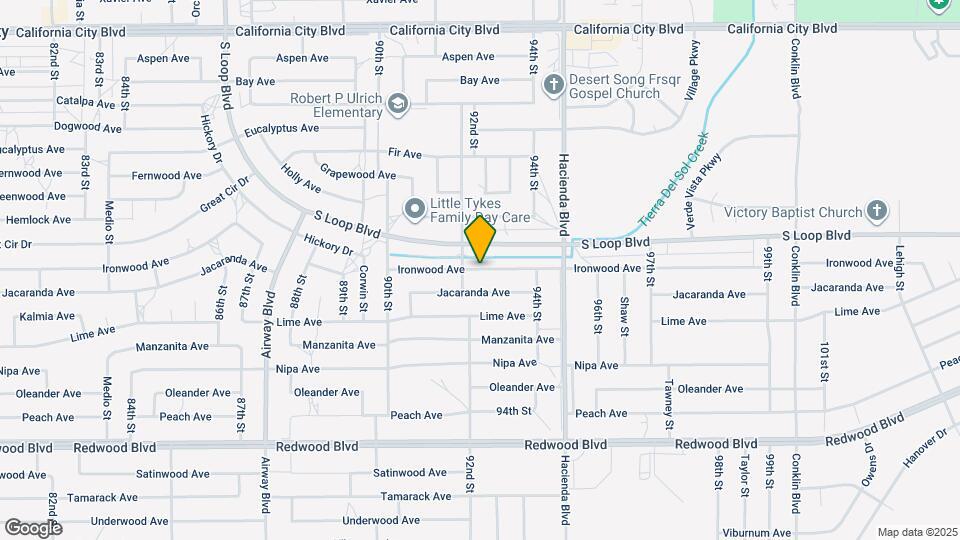 9224 Ironwood Ave Map and Location Details