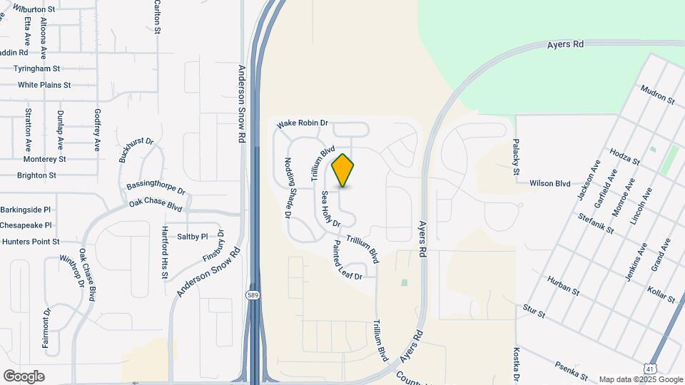 872 Sea Holly Dr Map and Location Details