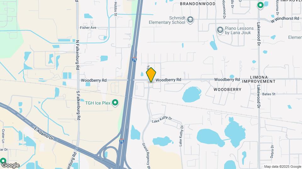 Woodberry Woods Mapa y Detalles de la Ubicación