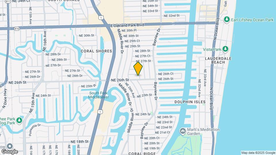 2657 NE 26th St Map and Location Details