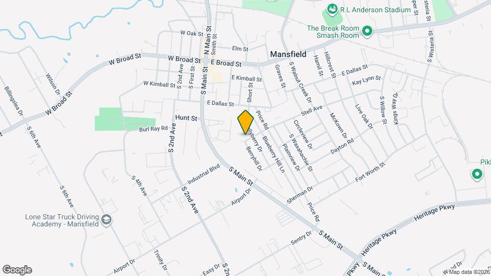 307 Stell Ave Map and Location Details