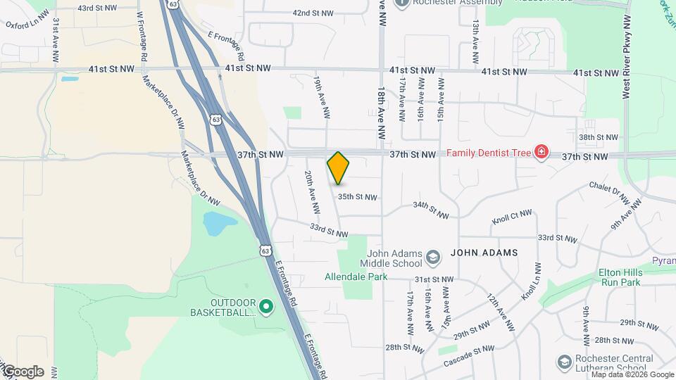 3510 19th Ave NW Map and Location Details