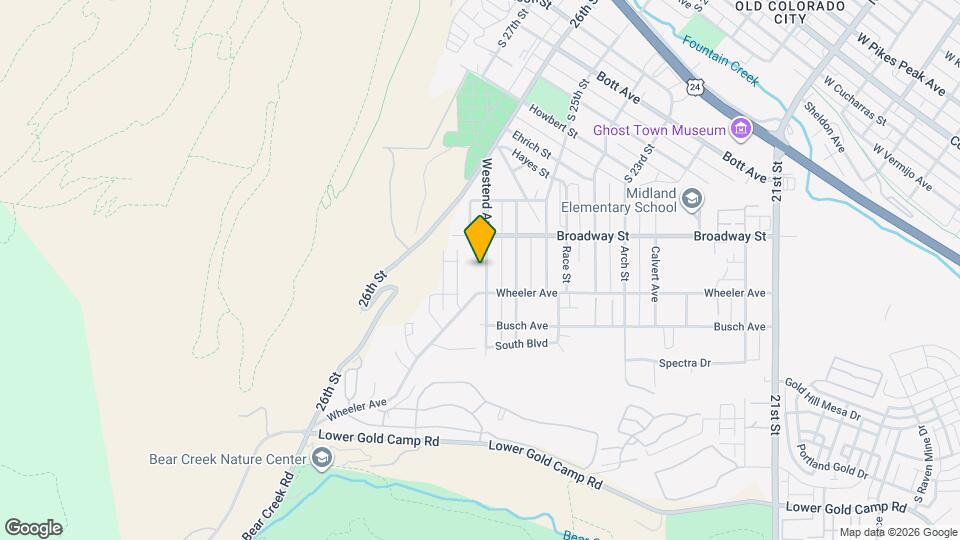 1326 Westend Ave Mapa y Detalles de la Ubicación