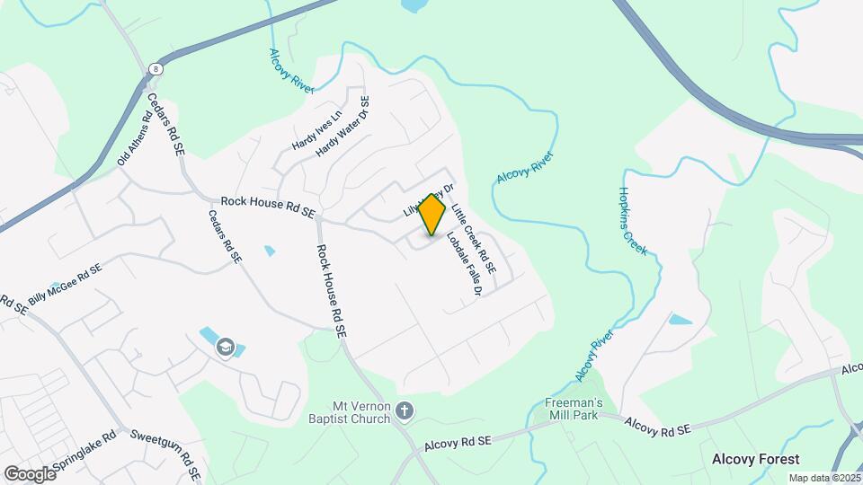 618 Alcovy Walk Dr Map and Location Details