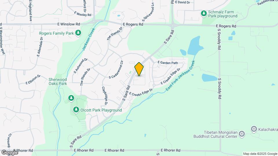 2626 E Oaklawn Ct Map and Location Details