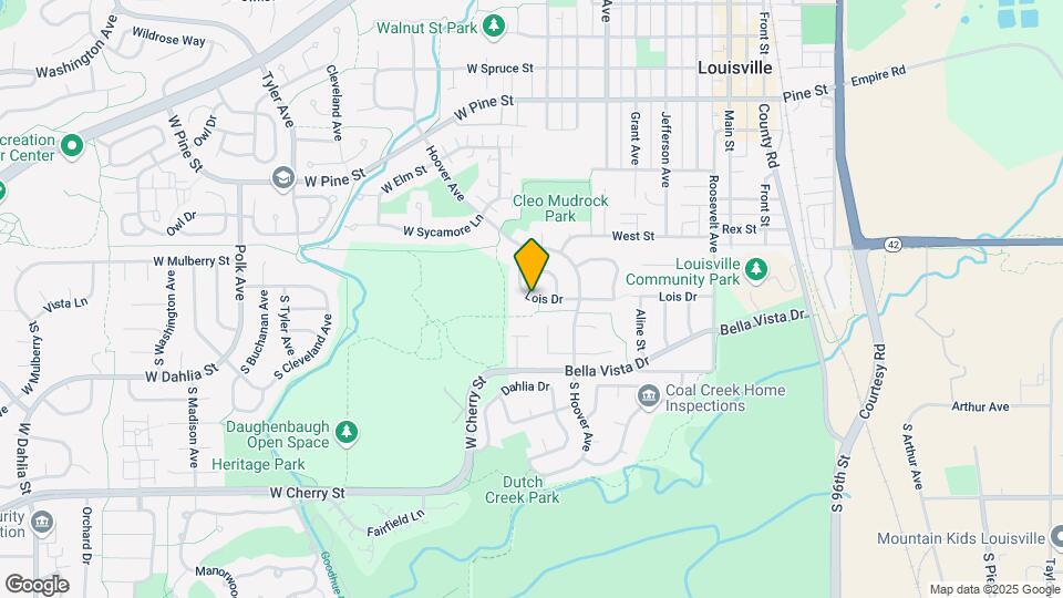226 Lois Dr Mapa y Detalles de la Ubicación