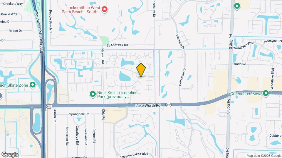 448 Franconia Cir Map and Location Details