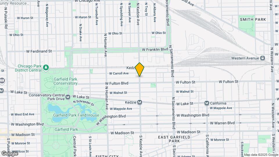 310 N Kedzie Ave Map and Location Details