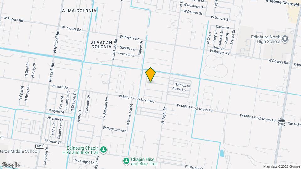 1802 W Powell St, Unit 4 Map and Location Details