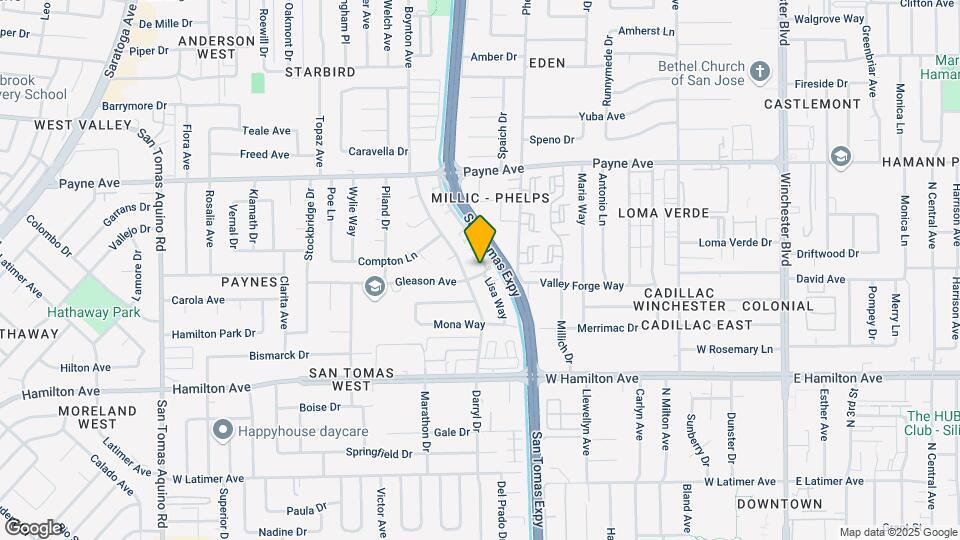 13555 Gleason Ave Mapa y Detalles de la Ubicación