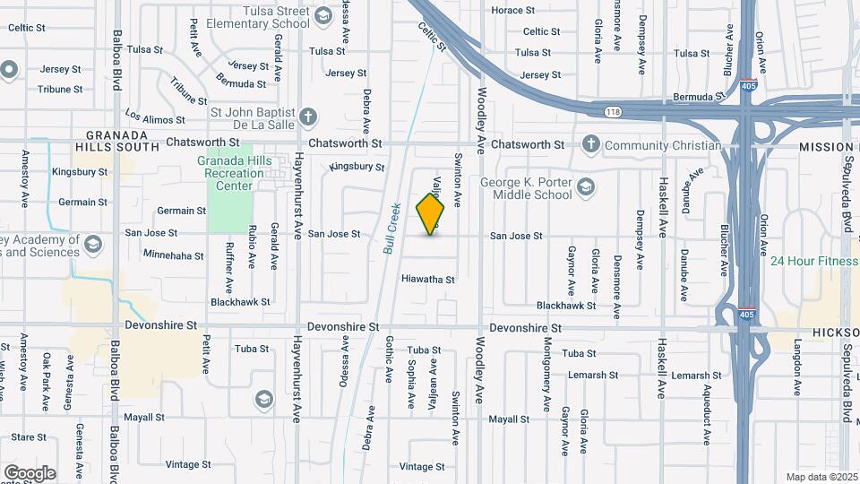 16300 San Jose St Map and Location Details