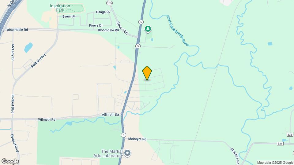 501 Cypress Hill Dr Map and Location Details