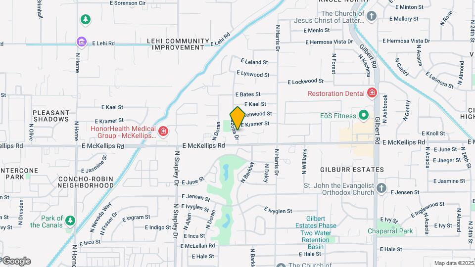 2027 N Lazona Dr Map and Location Details