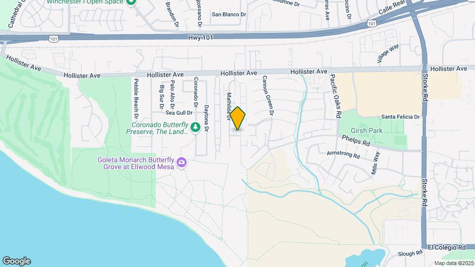 399 Ellwood Beach Dr Map and Location Details