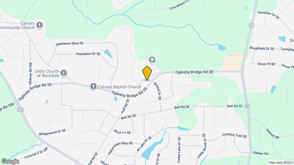 550 Oglesby Bridge Rd SE Map and Location Details