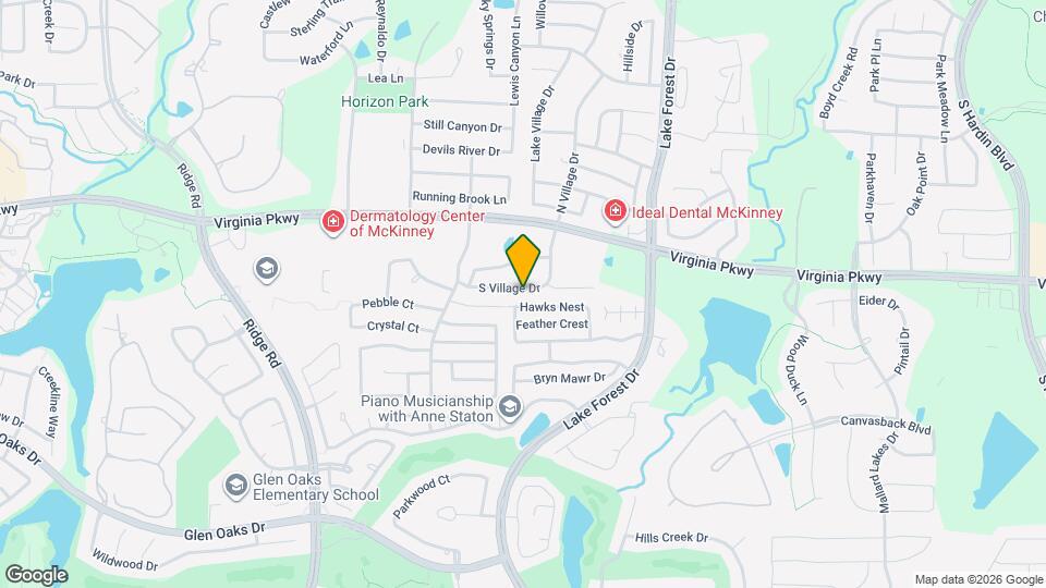 221 S Village Dr Map and Location Details