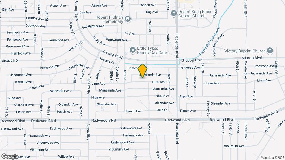 9161 Lime Ave Map and Location Details