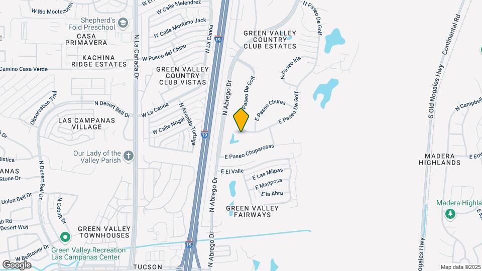 230 E Paseo De Golf Map and Location Details