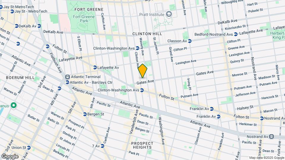 463 Clinton Ave Mapa y Detalles de la Ubicación