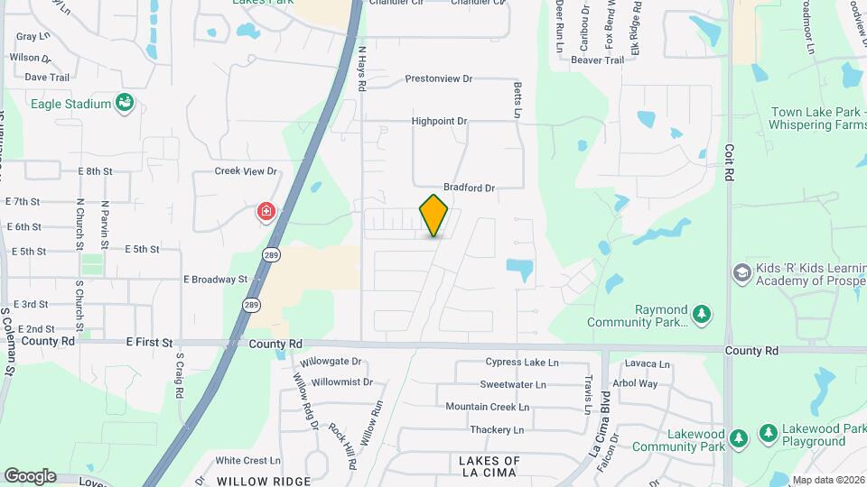 1551 Meadow Run Dr Map and Location Details