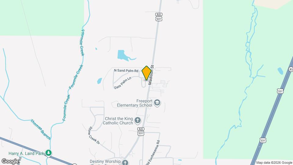 45 S Sand Palm Rd Map and Location Details