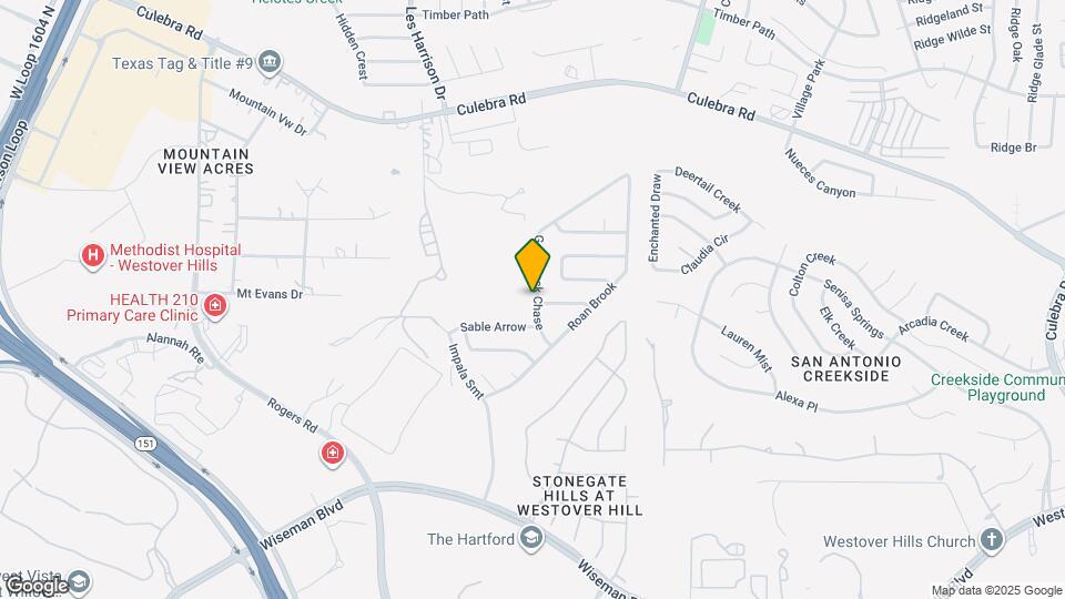 5003 Gemsbuck Chase Map and Location Details