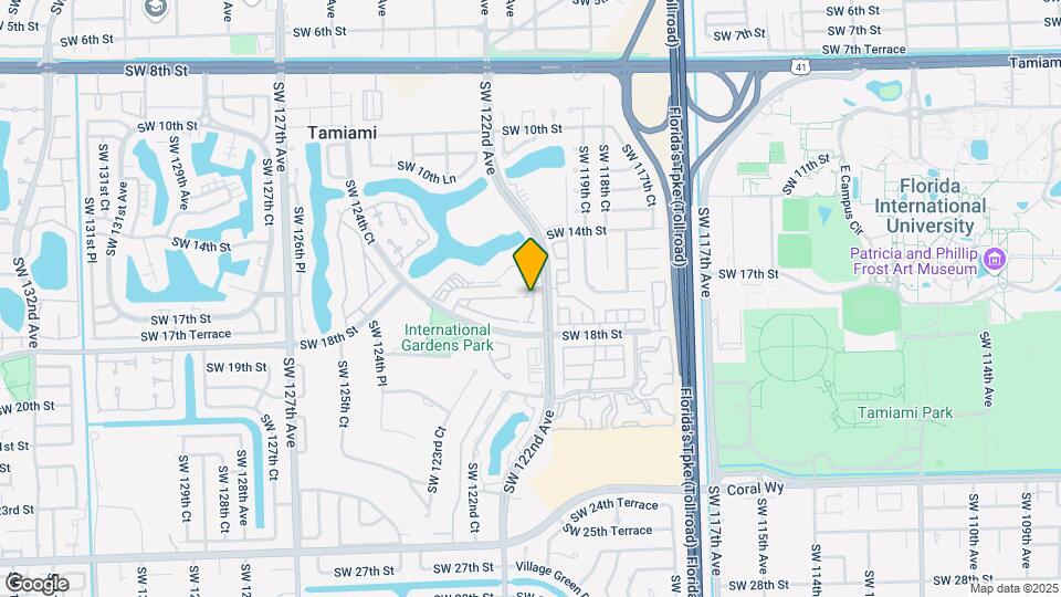 1770 SW 122nd Ct Map and Location Details
