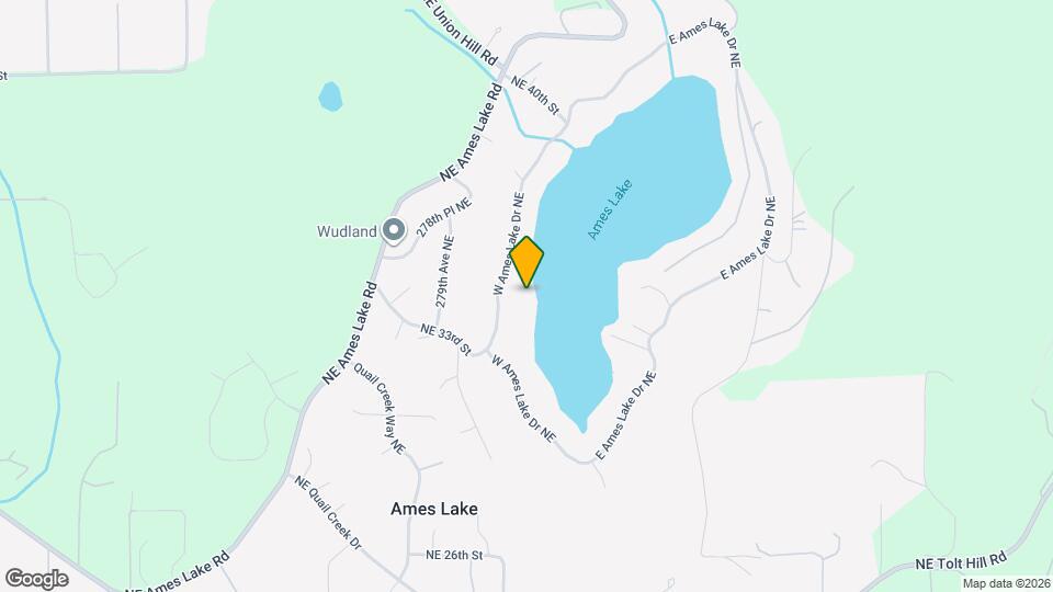 3350 W Ames Lake Dr NE Map and Location Details