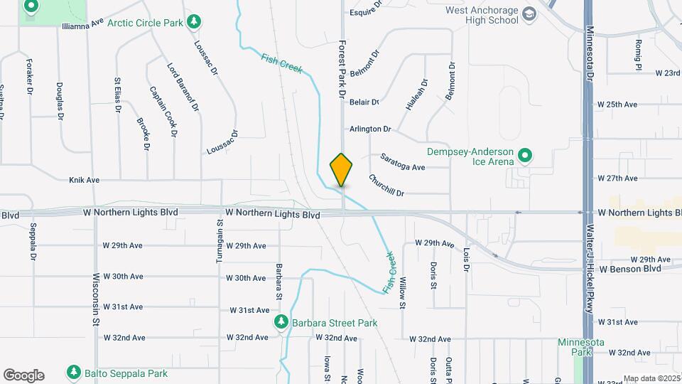 2714 Forest Park Dr Map and Location Details