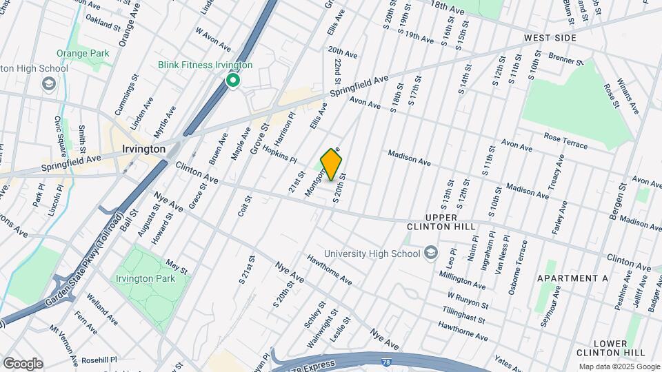 9 Westervelt Pl Map and Location Details